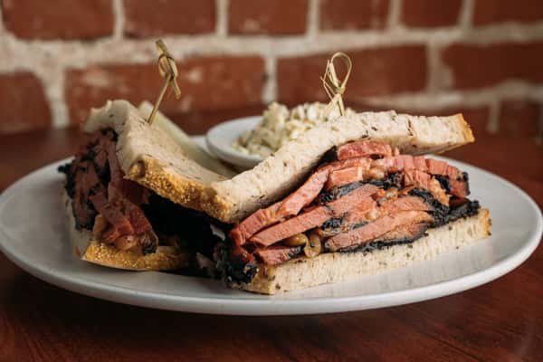 Hot Pastrami Sandwich