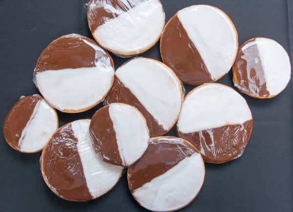 Mini Black & White Cookie