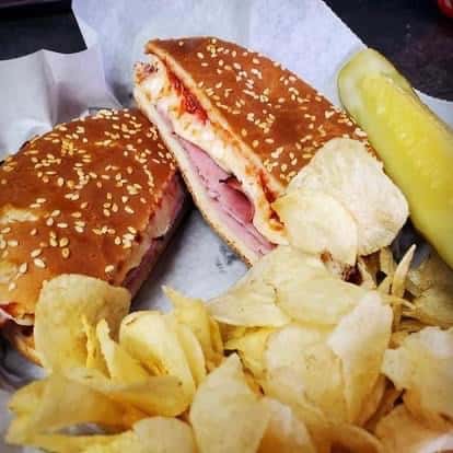 Round Ham and Cheese