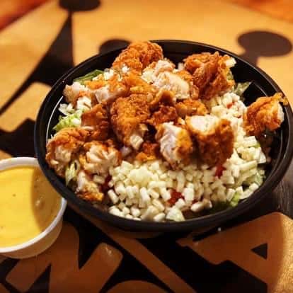 Crispy chicken salad