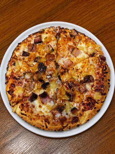 Large Sweet & Spicy Pork Belly Pizza