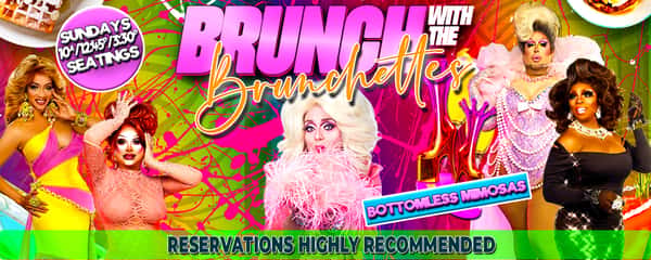 5 drag queens with generic event info