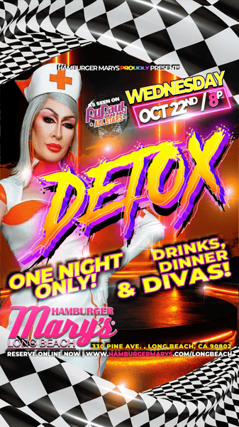 Photo of RuPaul's Drag Race DETOX along with event info