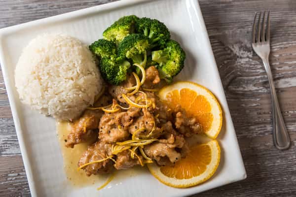 Orange "Chicken" Meatless