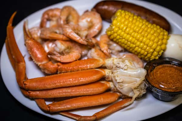 Shrimp and snow crab