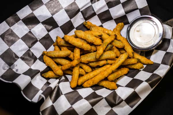 Fried green beans