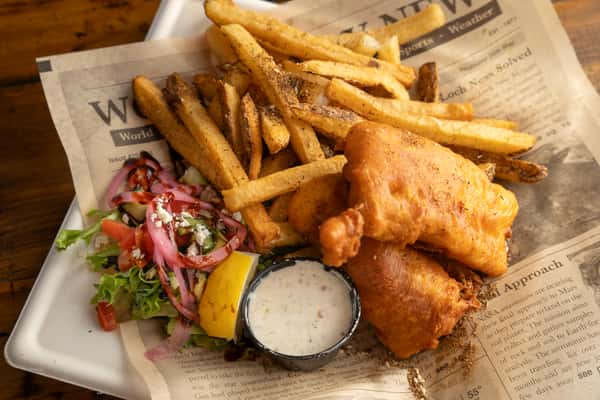 Mediterranean Fish & Chips