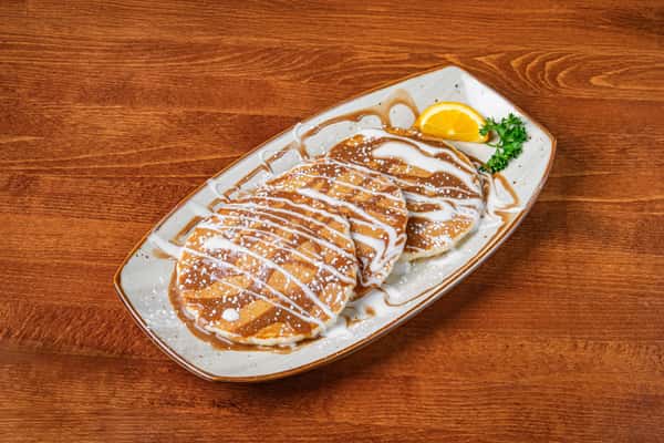 Cinnamon Roll Pancakes
