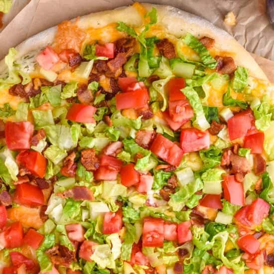 BLT Pizza 18”