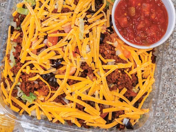 Taco Salad with Ground Beef