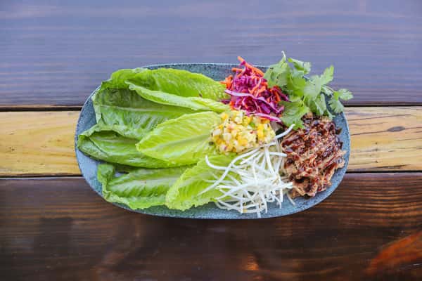 Kalua Pork Lettuce Wraps
