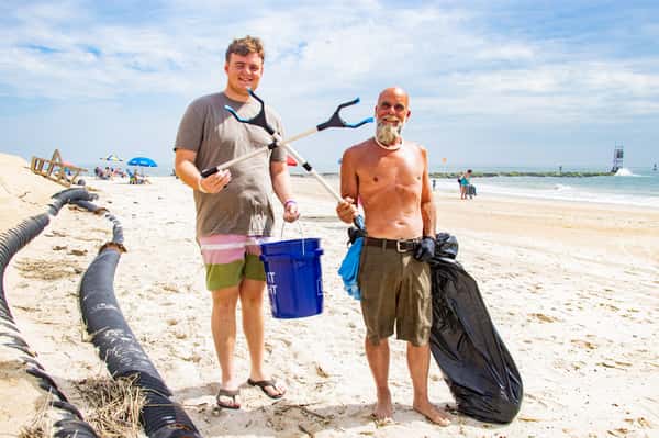 Beach Cleanup at Big Chill Beach Club