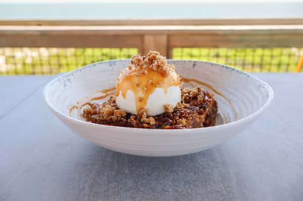 Spiced Watermelon Crisp