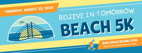 Believe in Tomorrow 5K at Big Chill Beach Club in Bethany Beach, Delaware