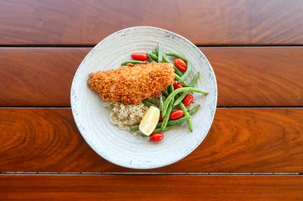 Herb Encrusted Snapper