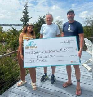 Check Presentation with Inland Bays