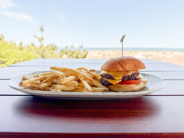 Double Crush Cheeseburger