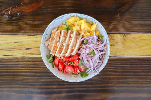 Chicken Peanut Mango Salad