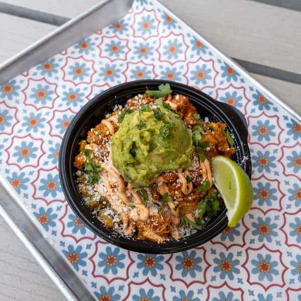loaded street corn