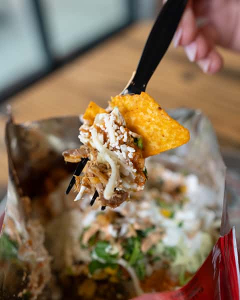 walking taco