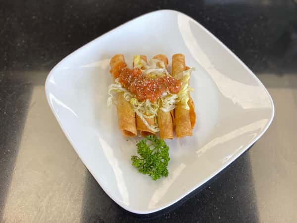 TAQUITOS Spanish Karine's Pizza & Deli Pizza Restaurant in