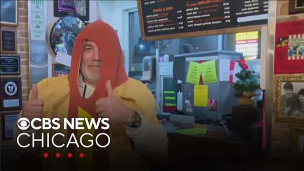 Photos Hotdog feature on CBS News Chicago