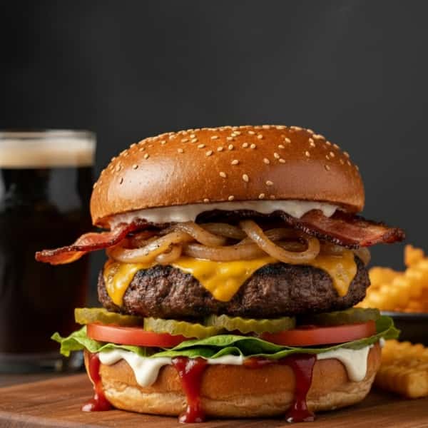 Cigar Smokehouse Burger