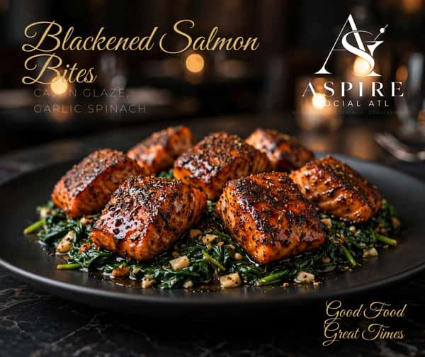Blackened Salmon Bites