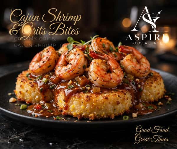 Cajun Shrimp & Grits Bites