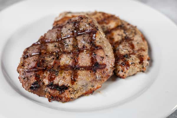 Char Grilled Pork Chops