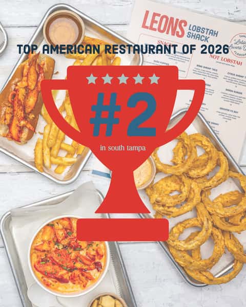 Lobstah lovers, you did it. 🦞
Your reviews put us at #2 in South Tampa.
Next goal? You know what it is. Leave us a review and help us get to #1. ⭐