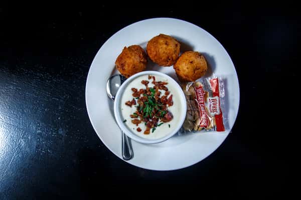 Chowder & Cake Combo
