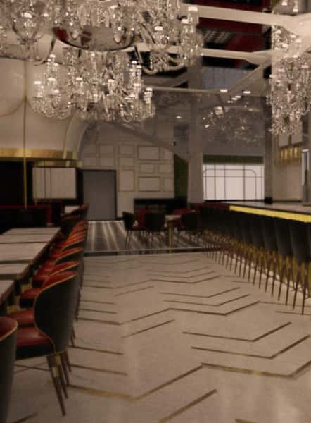 Bar dining