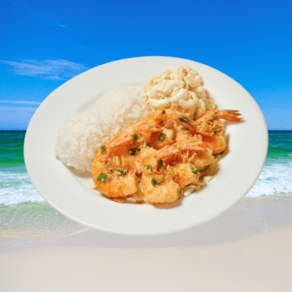 #12 Garlic Shrimp Plate