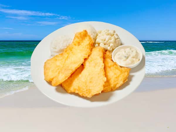 #14 Fried Fish Plate