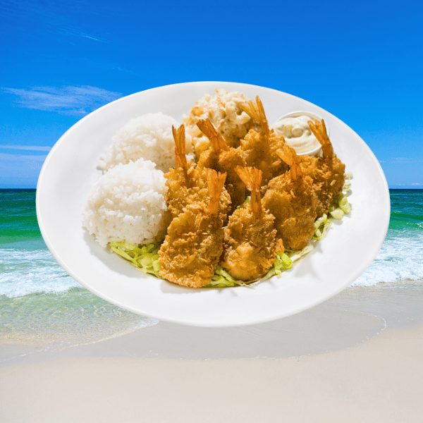 #13 Fried Shrimp Plate
