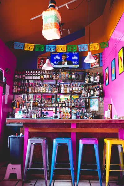 bar area