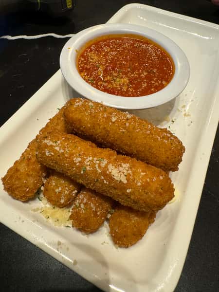 Fried cheese sticks