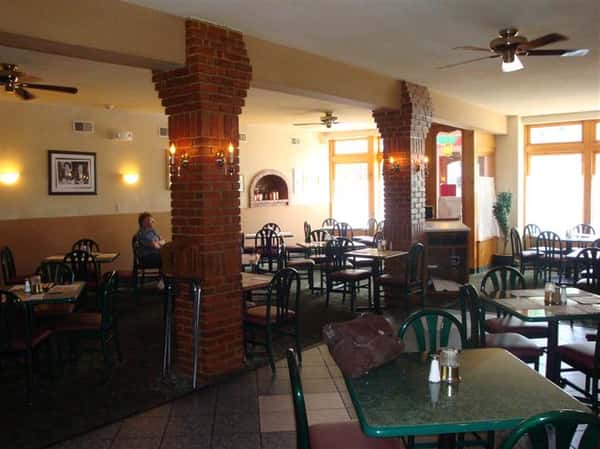 interior dining area with tables and chairs