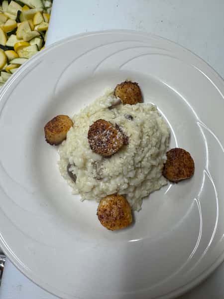Risotto with Scallops