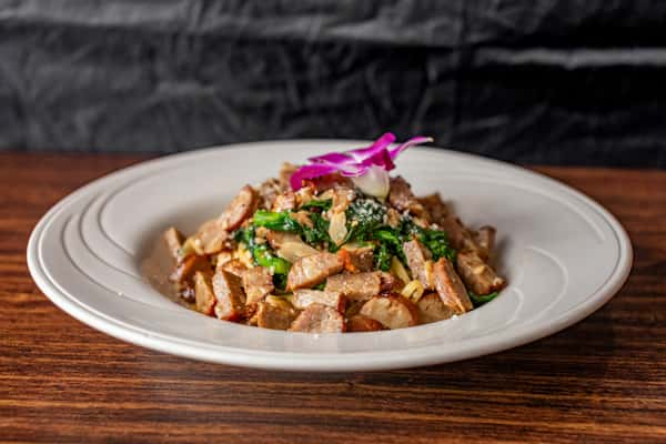 Linguine With Broccoli Rabe And Sausage