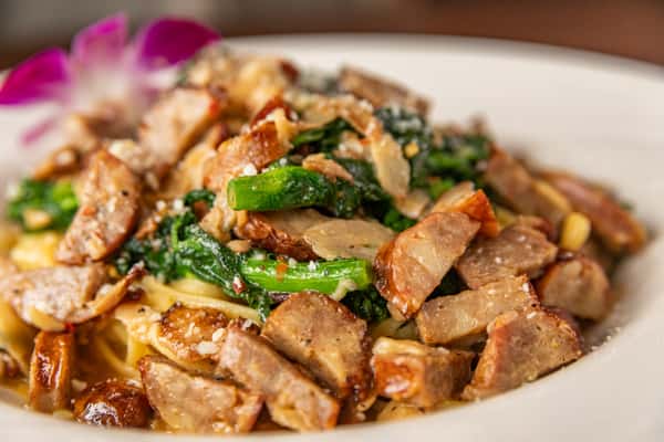 Linguine Broccoli Rabe & Sausage