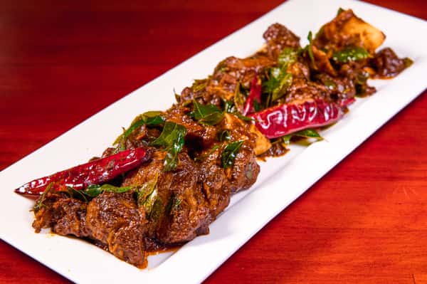 Goat Pepper Fry