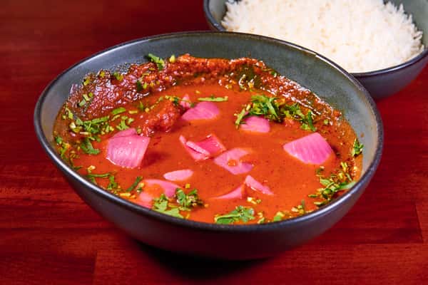 Lamb Khatta Pyaz