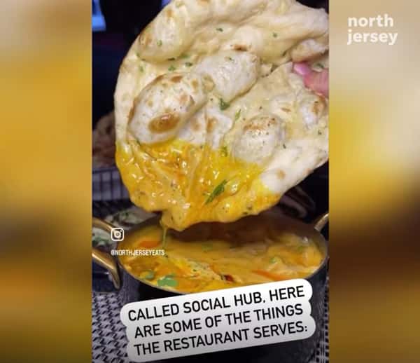 We found an Indian food sports bar in New Jersey