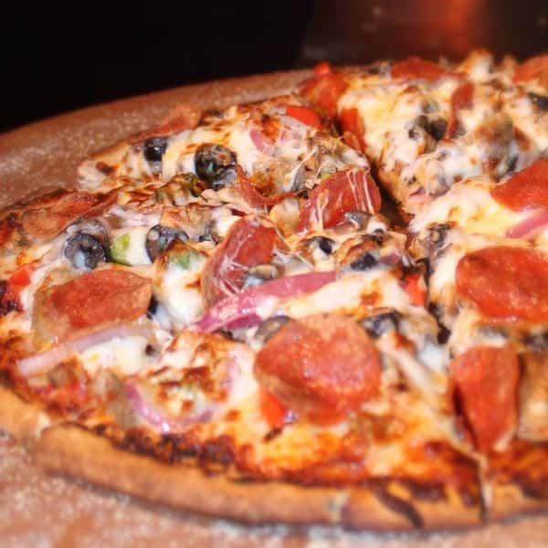 Woody's supreme pizza
