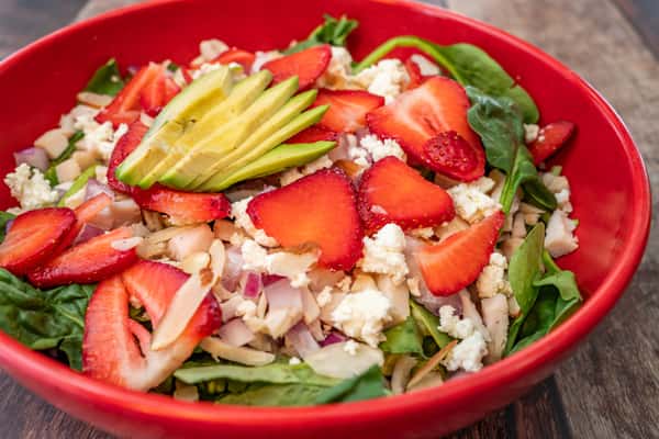 Strawberry field salad