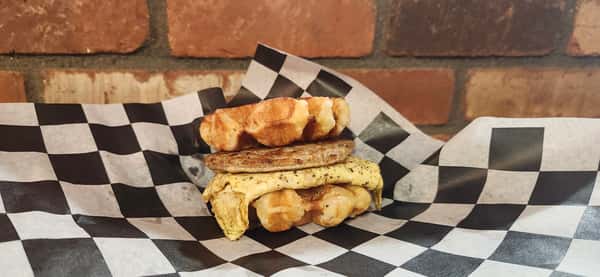 Waffle Breakfast Sandwich