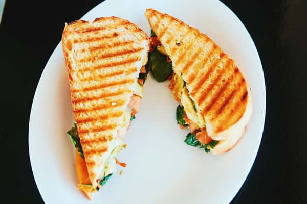 Spinach Avocado Panini