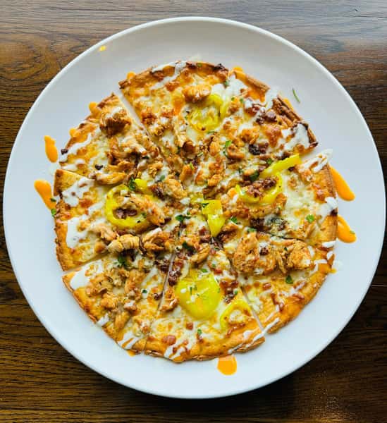 Buffalo Chicken Pizza- Gluten Free